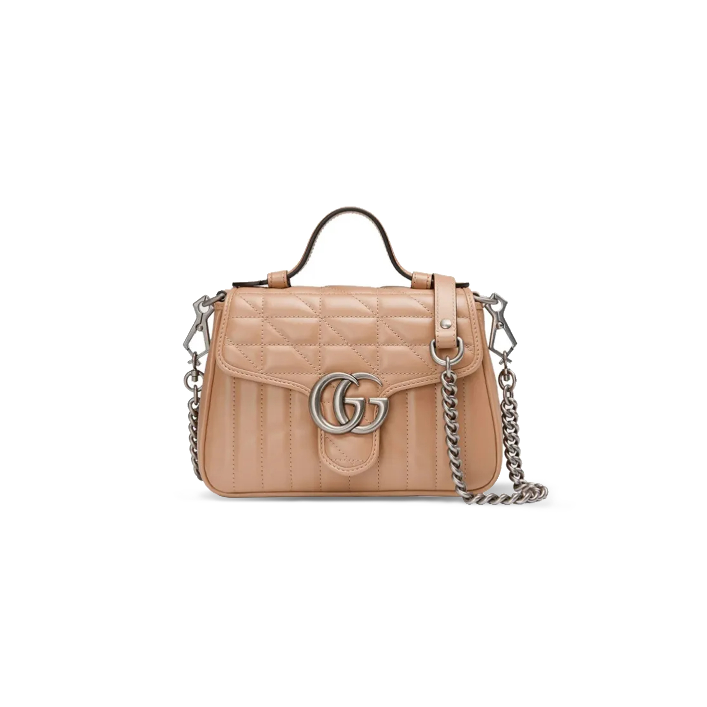 GUCCI GG MARMONT MINI TOP HANDLE BAG 583571 (21*15.5*8cm)